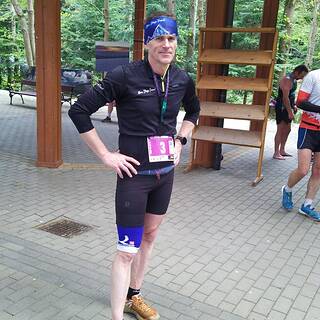 Adam during Zamczyska Trail 2026