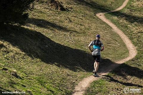 Miron during Pieniny Ultra-Trail 2026