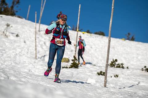 Marta during Zimowy Ultramaraton Karkonoski 2026