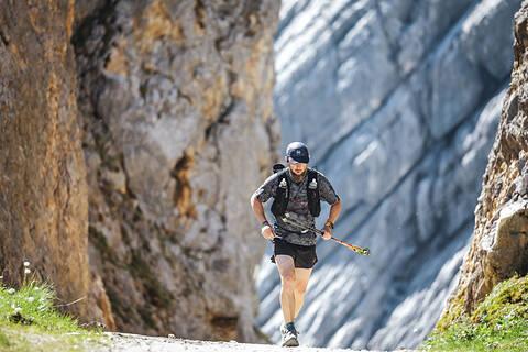 Miron during Zugspitz Ultratrail 2026
