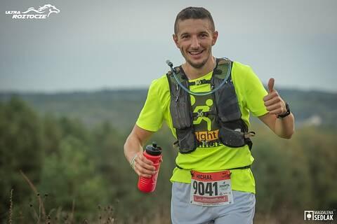 Michał during Roztocze Ultra Race 2020