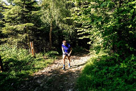 Michał during XRun - Ucieczka św. Kingi 2026