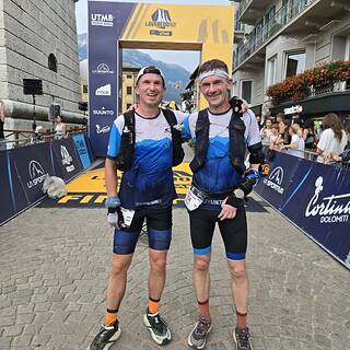 Paweł during Lavaredo Ultra Trail 2026